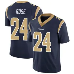 Nike A.J. Rose Los Angeles Rams Limited Navy Team Color Vapor Untouchable Jersey - Youth