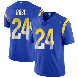 Nike A.J. Rose Los Angeles Rams Limited Royal Alternate Vapor Untouchable Jersey - Youth