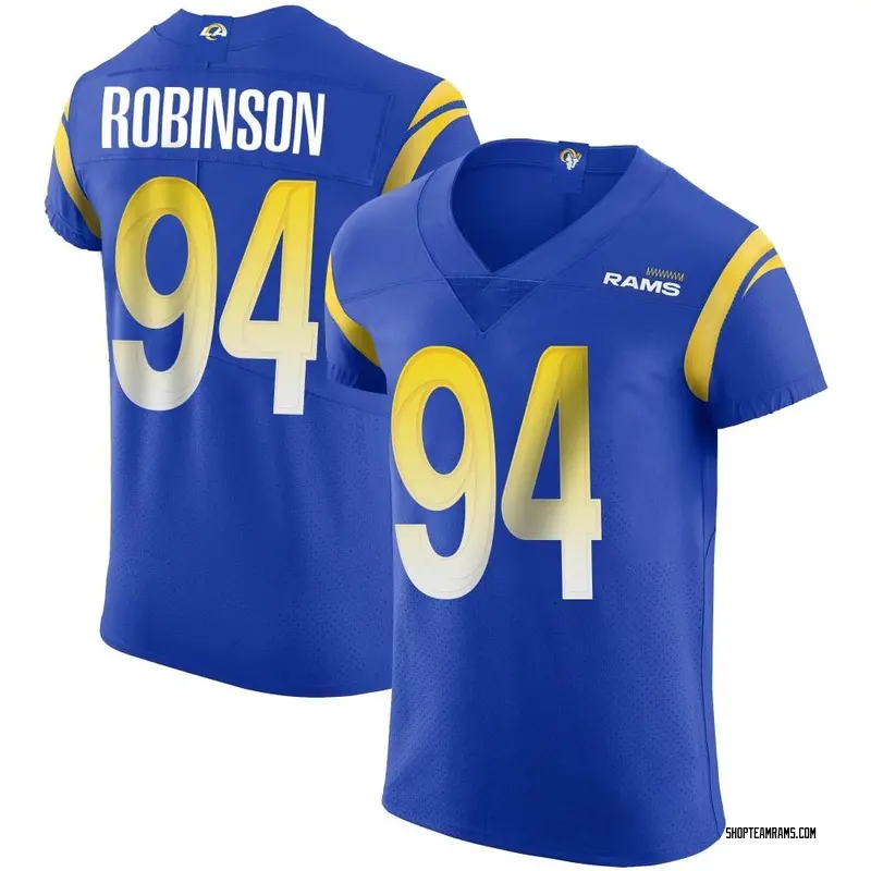 Nike A'Shawn Robinson Los Angeles Rams Elite Royal Alternate Vapor Untouchable Jersey - Men's