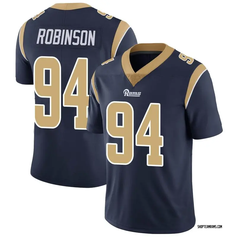 Nike A'Shawn Robinson Los Angeles Rams Limited Navy Team Color Vapor Untouchable Jersey - Youth