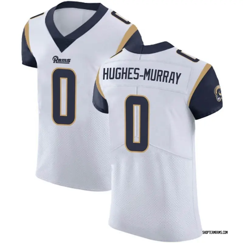 Nike Andrzej Hughes-Murray Los Angeles Rams Elite White Vapor Untouchable Jersey - Men's