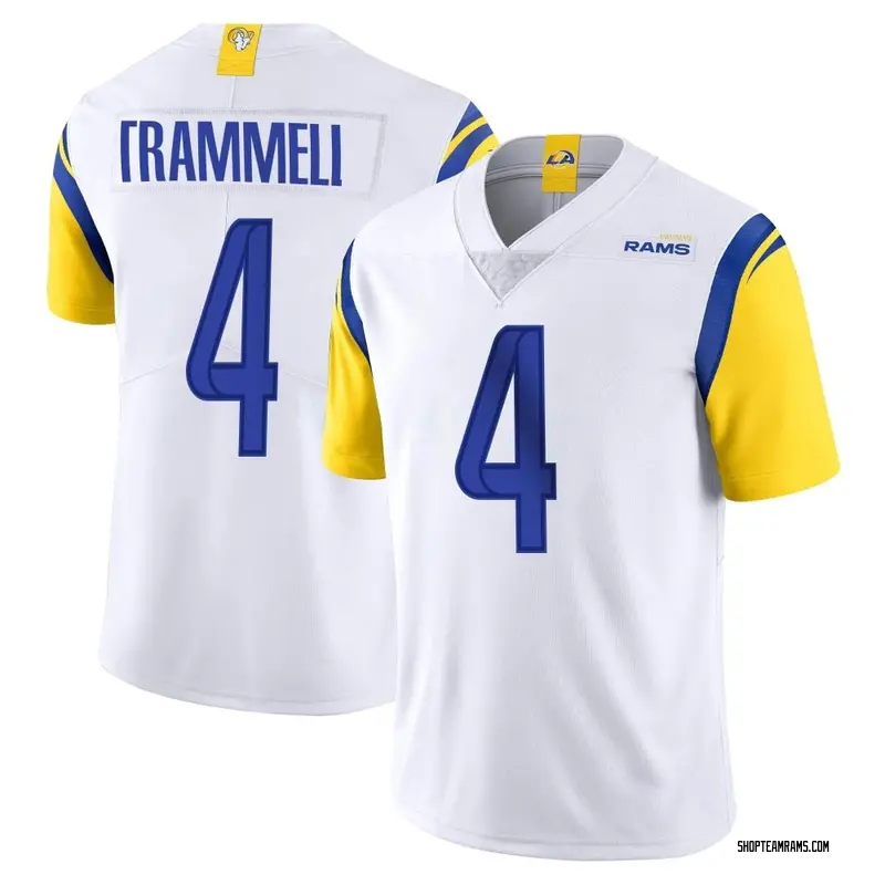 Nike Austin Trammell Los Angeles Rams Limited White Vapor Untouchable Jersey - Men's