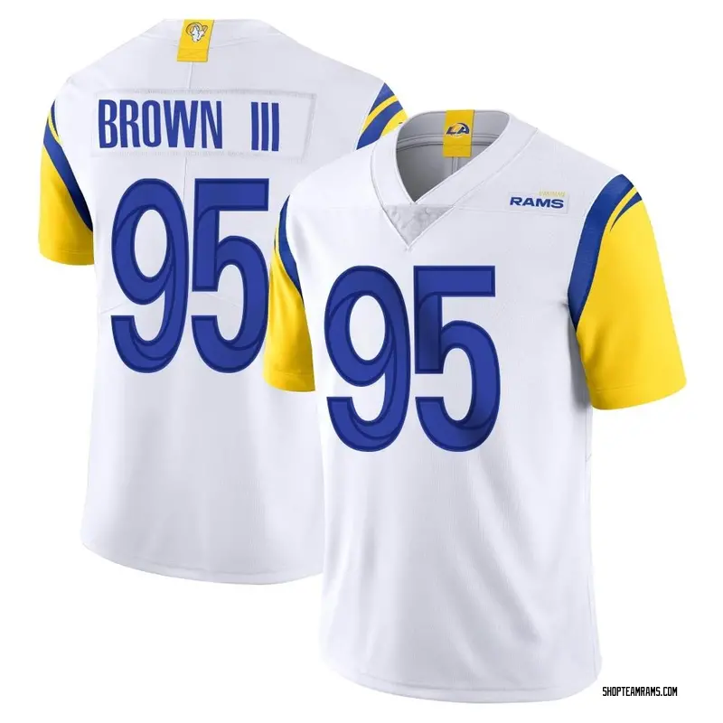 Nike Bobby Brown III Los Angeles Rams Limited White Vapor Untouchable Jersey - Youth