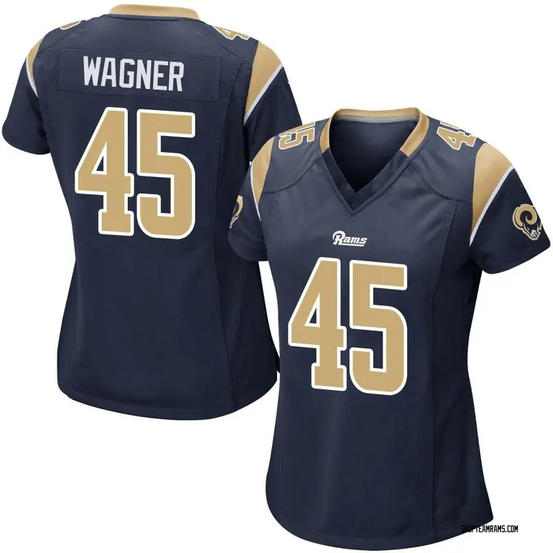 Nike Bobby Wagner Los Angeles Rams Game Navy Team Color Jersey - Women's