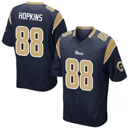 Nike Brycen Hopkins Los Angeles Rams Game Navy Team Color Jersey - Youth