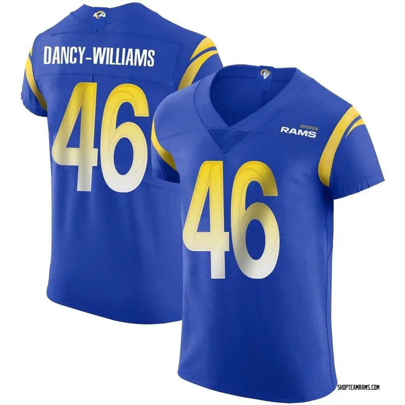 Nike Caesar Dancy-Williams Los Angeles Rams Elite Royal Alternate Vapor Untouchable Jersey - Men's