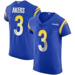 Nike Cam Akers Los Angeles Rams Elite Royal Alternate Vapor Untouchable Jersey - Men's