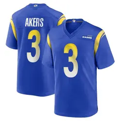 Nike Cam Akers Los Angeles Rams Game Royal Alternate Jersey - Youth