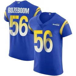 Nike Christian Rozeboom Los Angeles Rams Elite Royal Alternate Vapor Untouchable Jersey - Men's