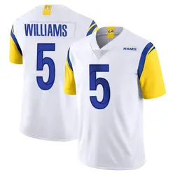 Nike Darius Williams Los Angeles Rams Limited White Vapor Untouchable Jersey - Youth