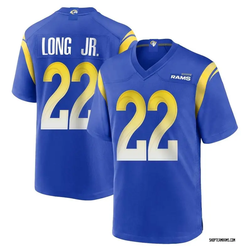 Nike David Long Jr. Los Angeles Rams Game Royal Alternate Jersey - Men's