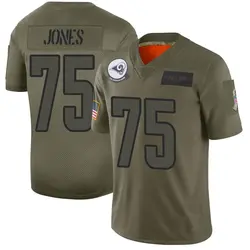 Nike Deacon Jones Los Angeles Rams Limited Camo 2019 Salute to Service Jersey - Men's