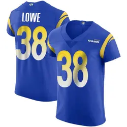 Nike Duron Lowe Los Angeles Rams Elite Royal Alternate Vapor Untouchable Jersey - Men's