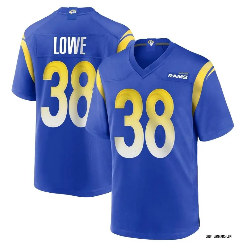 Nike Duron Lowe Los Angeles Rams Game Royal Alternate Jersey - Youth