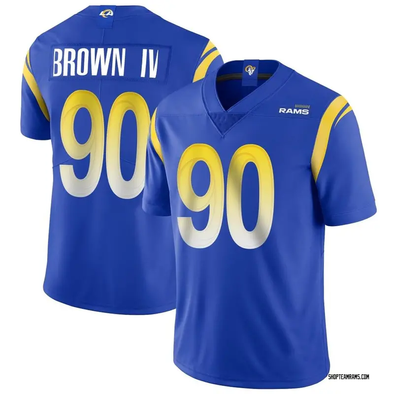 Nike Earnest Brown IV Los Angeles Rams Limited Brown Royal Alternate Vapor Untouchable Jersey - Youth