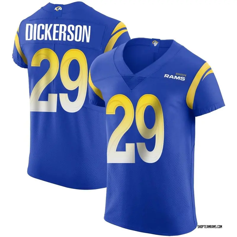 Nike Eric Dickerson Los Angeles Rams Elite Royal Alternate Vapor Untouchable Jersey - Men's