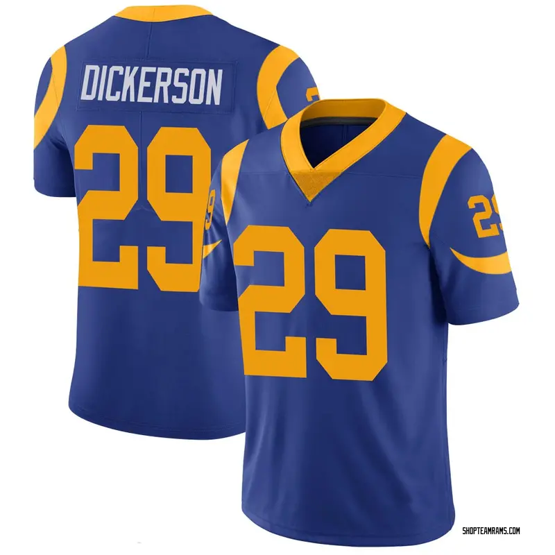 Nike Eric Dickerson Los Angeles Rams Limited Royal 100th Vapor ...