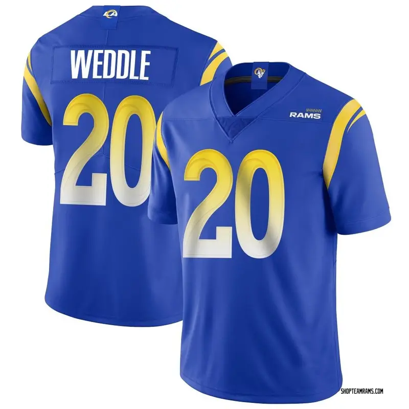 Nike Eric Weddle Los Angeles Rams Limited Royal Alternate Vapor Untouchable Jersey - Men's