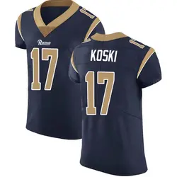 Nike J.J. Koski Los Angeles Rams Elite Navy Team Color Vapor Untouchable Jersey - Men's