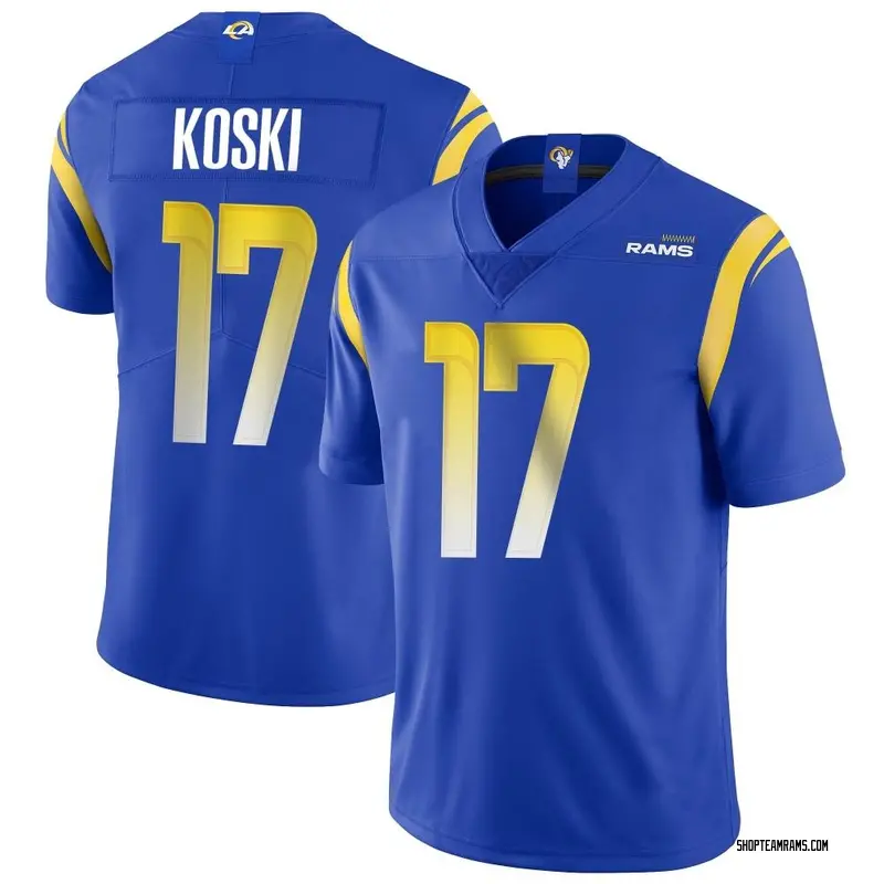Nike J.J. Koski Los Angeles Rams Limited Royal Alternate Vapor Untouchable Jersey - Men's