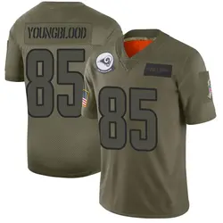 Nike Jack Youngblood Los Angeles Rams Limited Camo 2019 Salute to Service Jersey - Men's