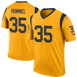 Nike Jake Hummel Los Angeles Rams Legend Gold Color Rush Jersey - Youth