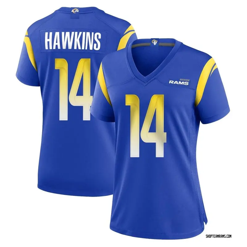 Nike Javian Hawkins Los Angeles Rams Game Royal Alternate Jersey - Women's