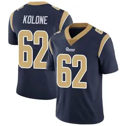 Nike Jeremiah Kolone Los Angeles Rams Limited Navy Team Color Vapor Untouchable Jersey - Youth