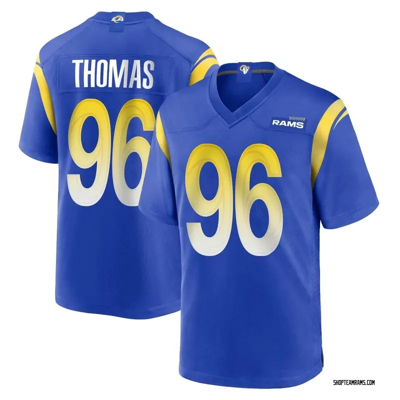Nike Keir Thomas Los Angeles Rams Game Royal Alternate Jersey - Men's