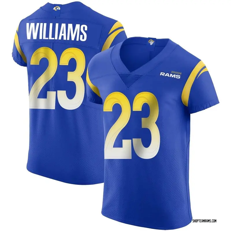 Nike Kyren Williams Los Angeles Rams Elite Royal Alternate Vapor Untouchable Jersey - Men's