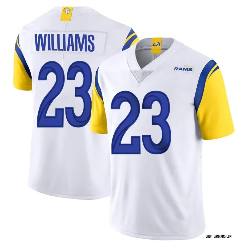 Nike Kyren Williams Los Angeles Rams Limited White Vapor Untouchable Jersey - Youth