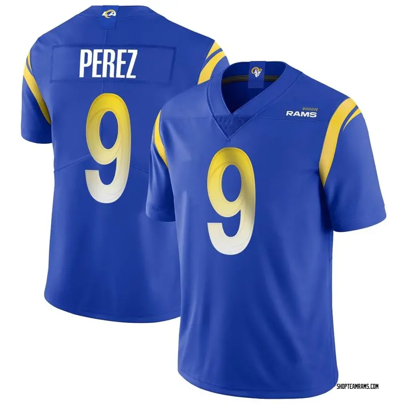 Nike Luis Perez Los Angeles Rams Limited Royal Alternate Vapor Untouchable Jersey - Youth