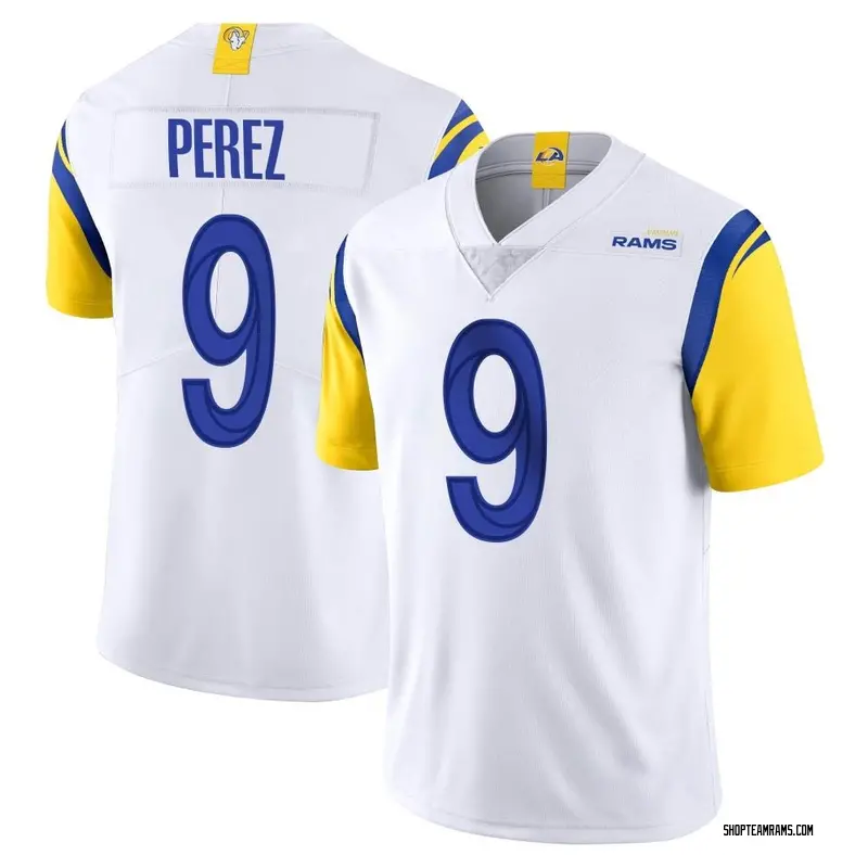 Nike Luis Perez Los Angeles Rams Limited White Vapor Untouchable Jersey - Youth