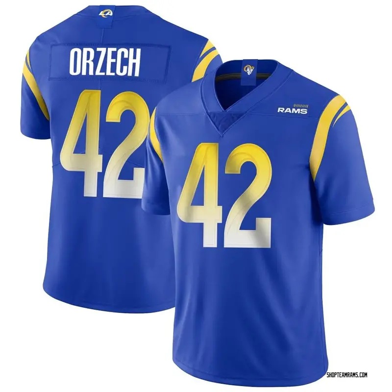 Nike Matthew Orzech Los Angeles Rams Limited Royal Alternate Vapor Untouchable Jersey - Men's