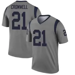 Nike Nolan Cromwell Los Angeles Rams Legend Gray Inverted Jersey - Men's