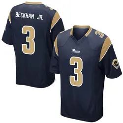 Nike Odell Beckham Jr. Los Angeles Rams Game Navy Team Color Jersey - Youth