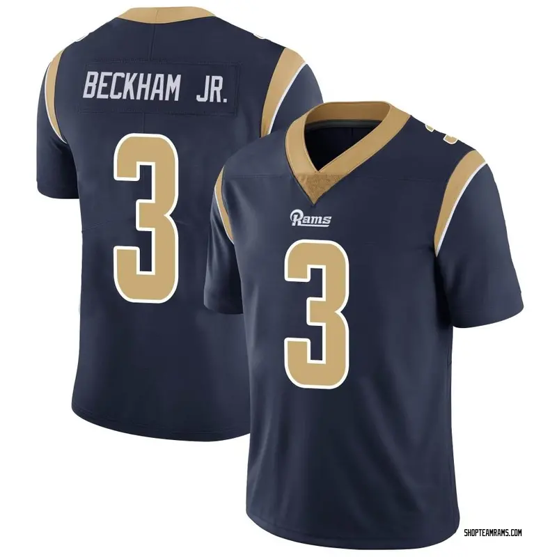 Nike Odell Beckham Jr. Los Angeles Rams Limited Navy Team Color Vapor Untouchable Jersey - Youth