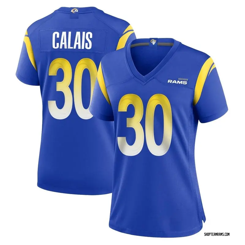 Nike Raymond Calais Los Angeles Rams Game Royal Alternate Jersey - Women's