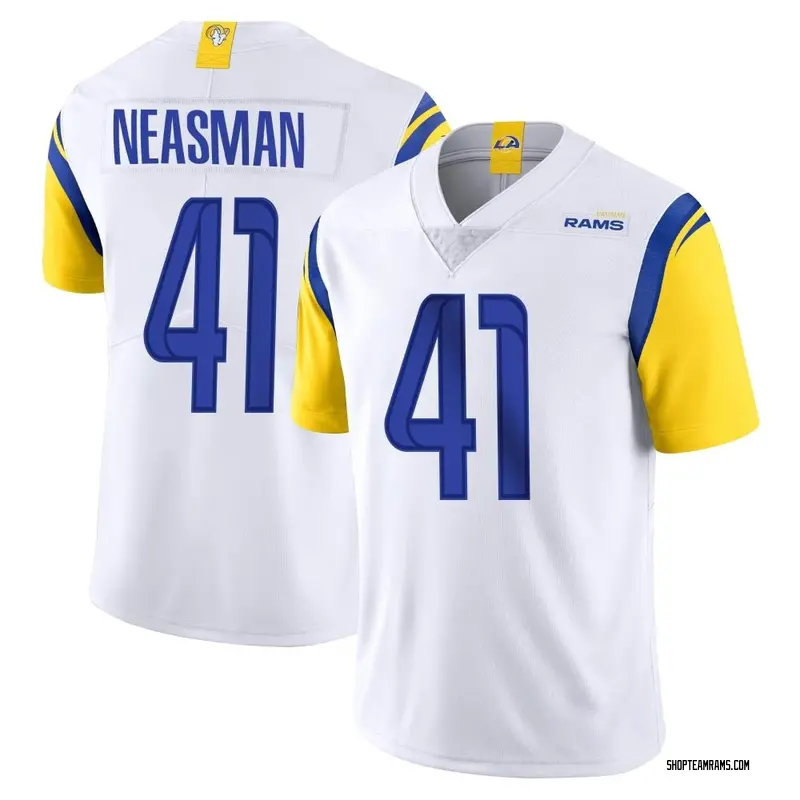 Nike Sharrod Neasman Los Angeles Rams Limited White Vapor Untouchable Jersey - Men's