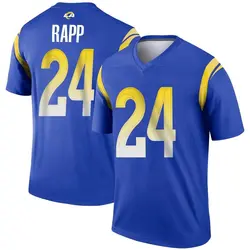 Nike Taylor Rapp Los Angeles Rams Legend Royal Jersey - Men's
