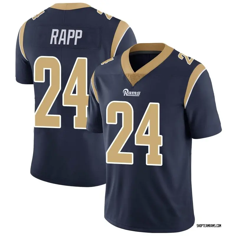 Nike Taylor Rapp Los Angeles Rams Limited Navy Team Color Vapor Untouchable Jersey - Youth