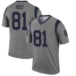 Nike Torry Holt Los Angeles Rams Legend Gray Inverted Jersey - Men's