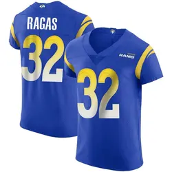 Nike Trey Ragas Los Angeles Rams Elite Royal Alternate Vapor Untouchable Jersey - Men's