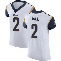 Nike Troy Hill Los Angeles Rams Elite White Vapor Untouchable Jersey - Men's