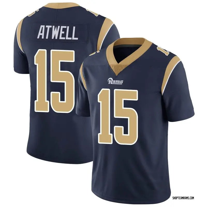Nike Tutu Atwell Los Angeles Rams Limited Navy Team Color Vapor Untouchable Jersey - Youth