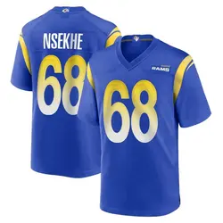 Nike Ty Nsekhe Los Angeles Rams Game Royal Alternate Jersey - Men's