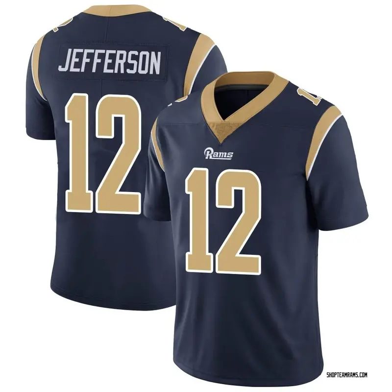 Nike Van Jefferson Los Angeles Rams Limited Navy Team Color Vapor Untouchable Jersey - Youth