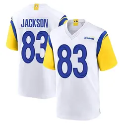 Nike Warren Jackson Los Angeles Rams Game White Jersey - Youth