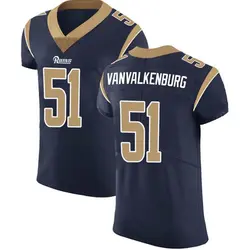 Nike Zach VanValkenburg Los Angeles Rams Elite Navy Team Color Vapor Untouchable Jersey - Men's